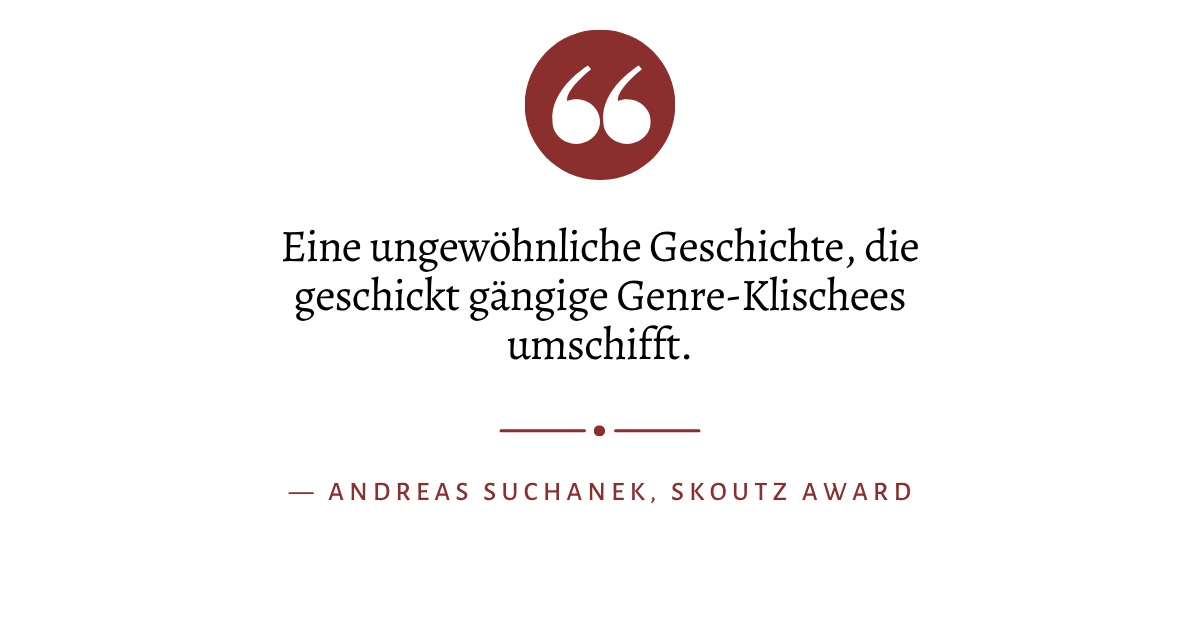 Zitat: "Eine ungewöhnliche Geschichte, die geschickt gängige Genre-Klischees umschifft." von Andreas Suchanek